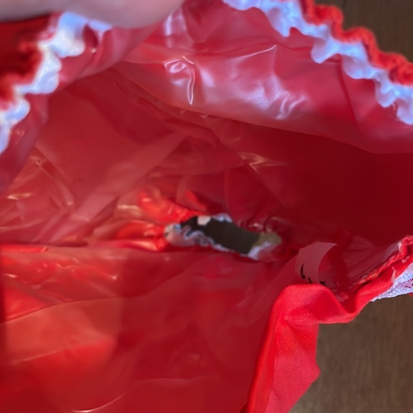 Vintage Red baby dress - Picture 11 of 12